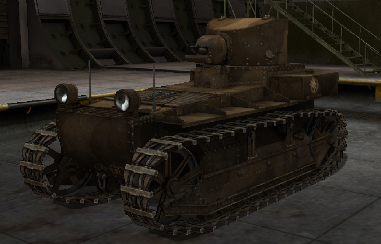 Americký Tank T1Cunningham